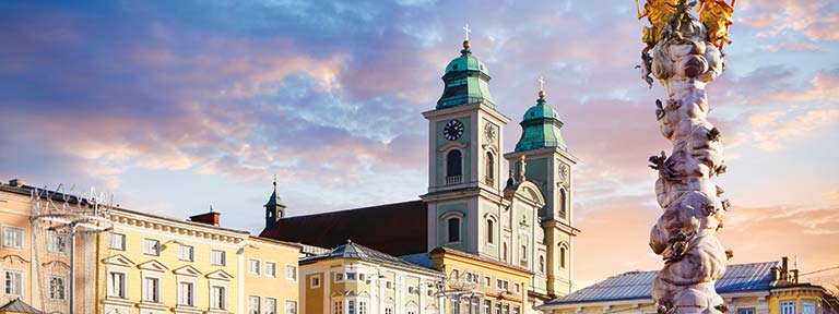 The Main Square in Linz